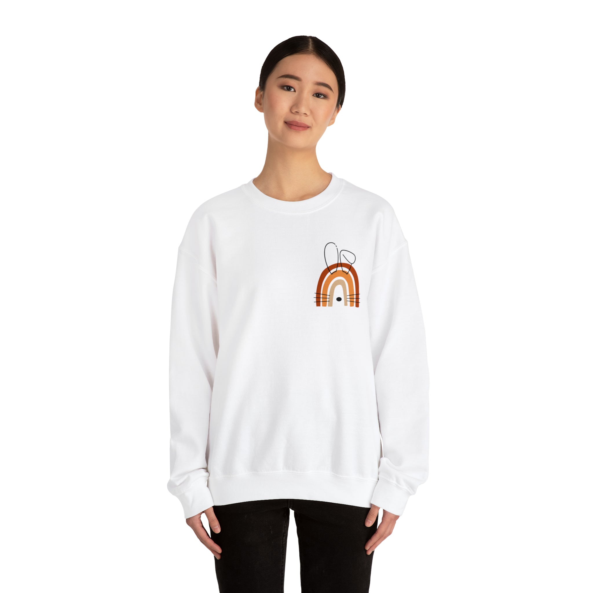 Fall Rainbun Crewneck Sweatshirt