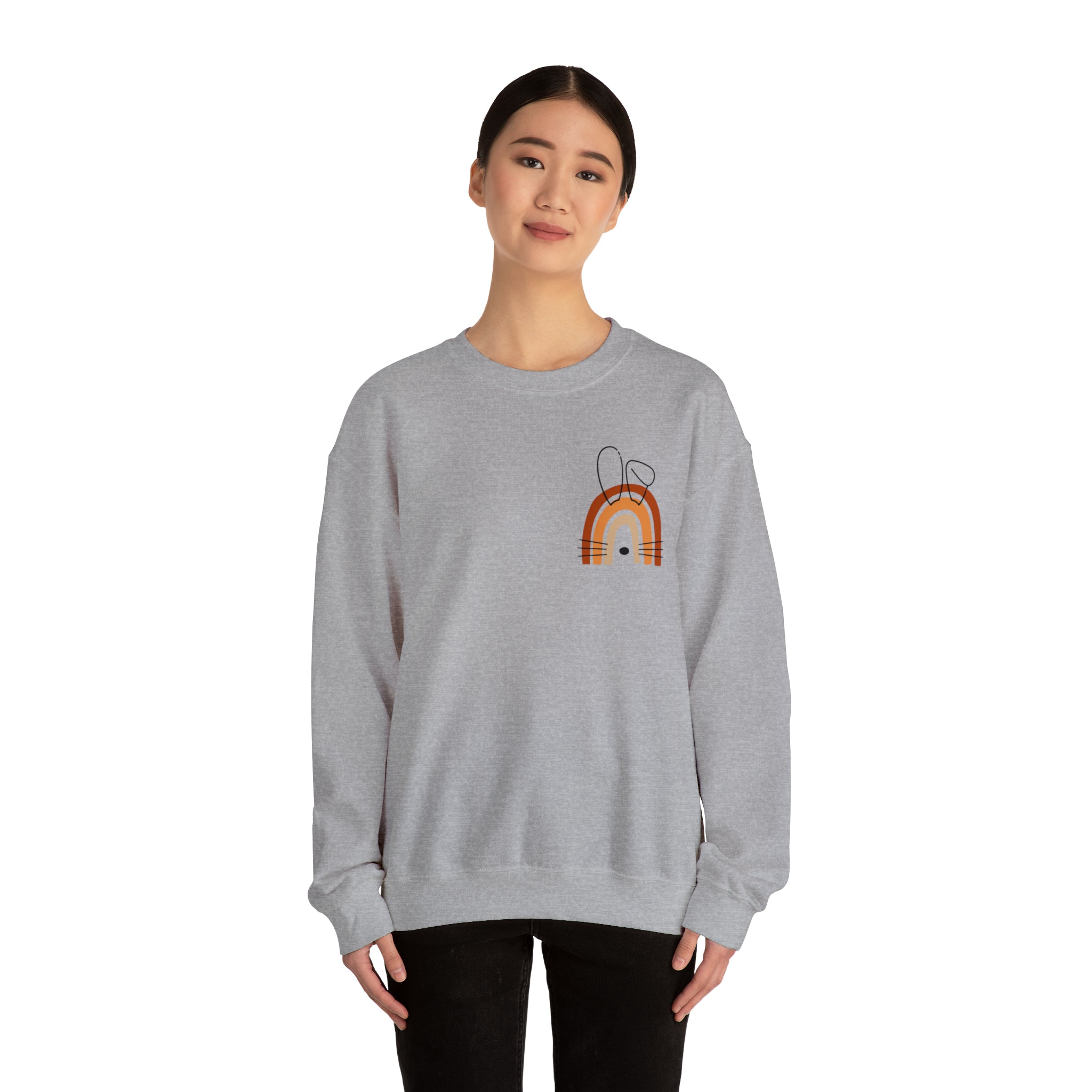 Fall Rainbun Crewneck Sweatshirt