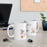 Load image into Gallery viewer, Halloween Bunny Trio Mug
