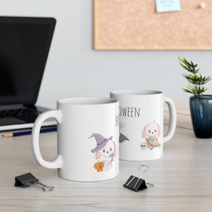 Halloween Bunny Trio Mug