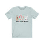 Load image into Gallery viewer, Peace Love Bunnies Tee
