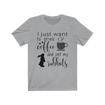 Load image into Gallery viewer, Drink Coffee and Pet Rabbits Tee
