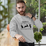 Load image into Gallery viewer, Easily Distracted by Bunnies Crewneck Sweatshirt

