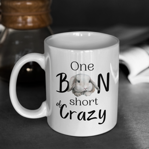 One Bun Short of Crazy Mug