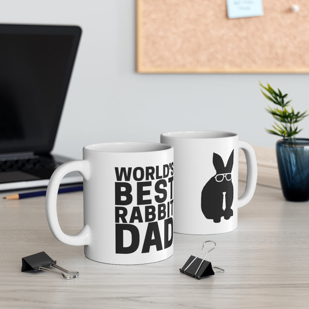 The Office World's Best Rabbit Dad Mug