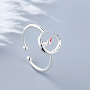 Over the Moon Bunny Ring