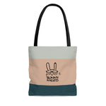 Load image into Gallery viewer, Bunny Nerd Tote Bag
