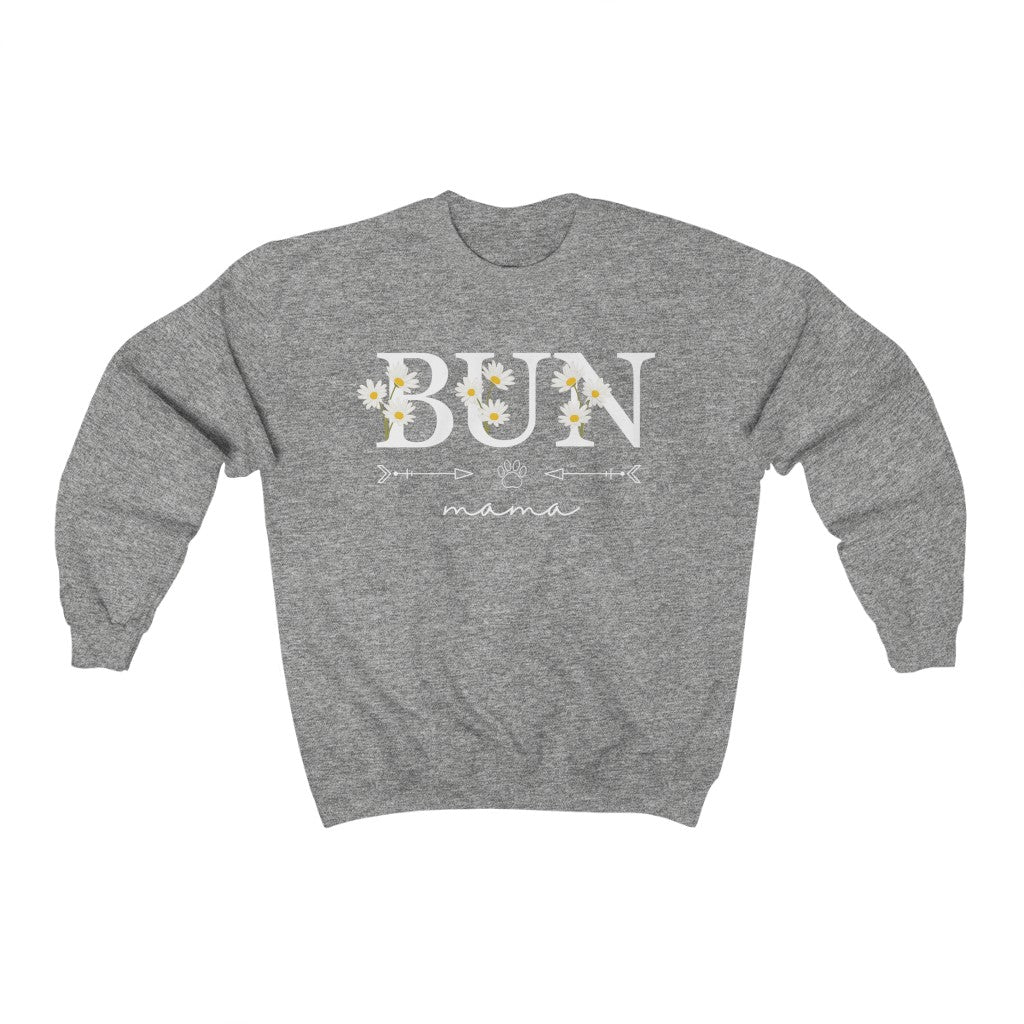 Daisy Bun Mama Crewneck Sweatshirt