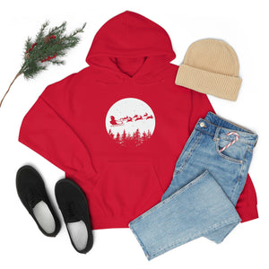 Xmas Moon Bunny Hoodie