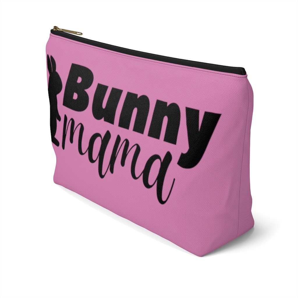 Pink Bunny Mama T-Bottom Accessory Pouch