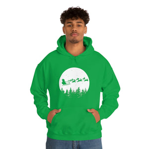 Xmas Moon Bunny Hoodie