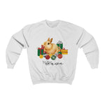 Load image into Gallery viewer, &#39;Tis the Season Bunny Crewneck Sweatshirt
