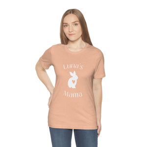 Custom Heart Bunny Mama Tee
