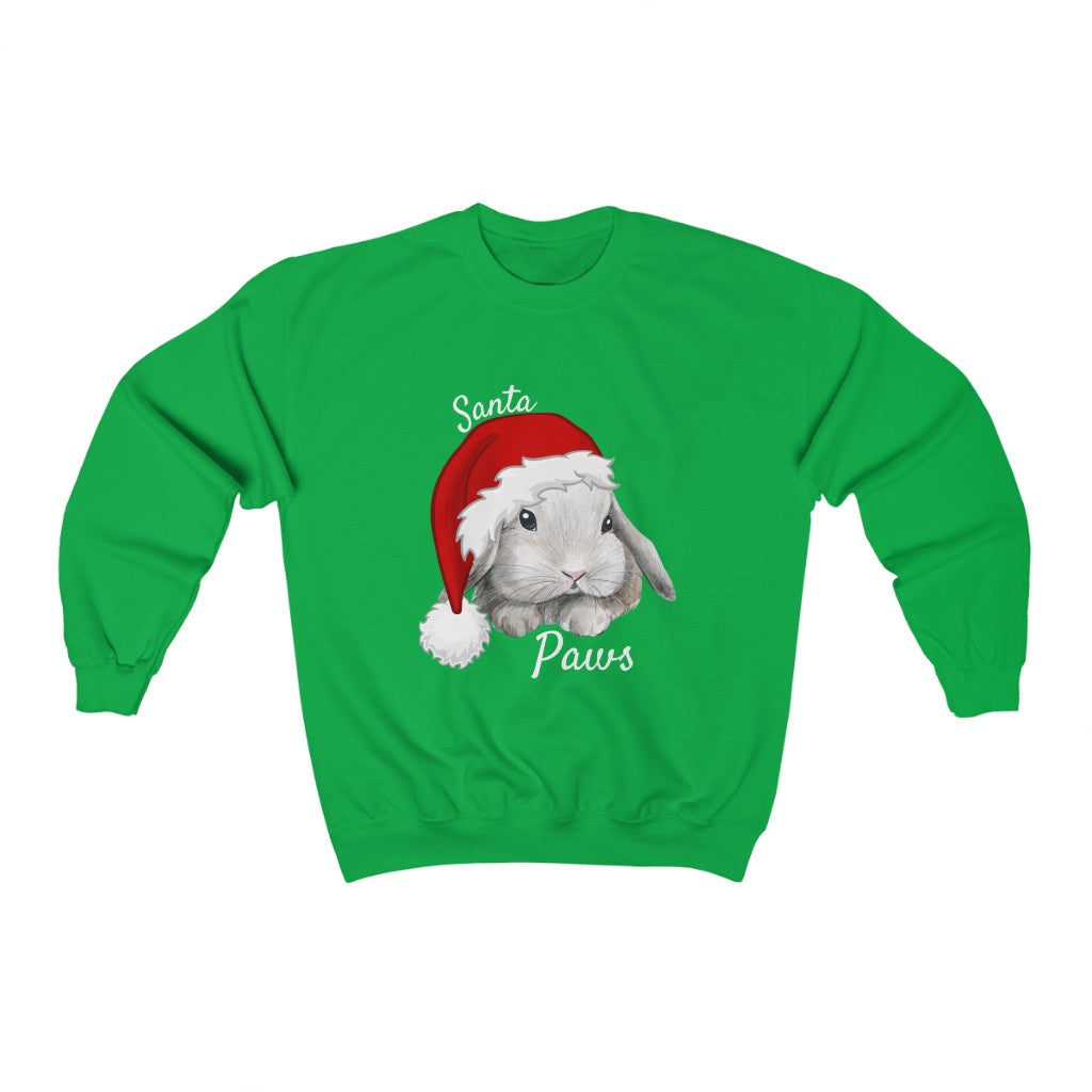 Santa Paws Bunny Crewneck Sweatshirt