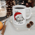 Load image into Gallery viewer, Santa Paws Bunny Mug
