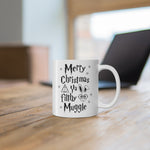 Load image into Gallery viewer, Filthy Muggle Xmas Bunny Mug
