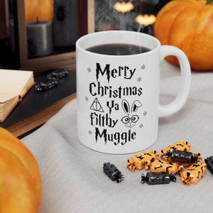 Filthy Muggle Xmas Bunny Mug