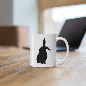 World's Best Rabbit Dad White Mug