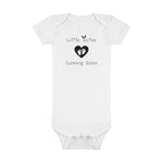 Load image into Gallery viewer, Little Sister Coming Soon Baby Onesie®
