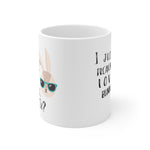 Load image into Gallery viewer, I Just Freaking Love Bunnies Mug
