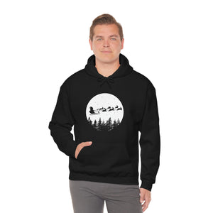 Xmas Moon Bunny Hoodie
