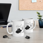 Load image into Gallery viewer, Hot Cocoa &amp; Bunny Cuddles Mug
