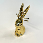 Load image into Gallery viewer, Ceramic Bunny Ring Holder Paper Weight
