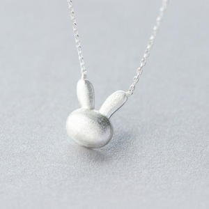 Dainty Bunny Silhouette Necklace