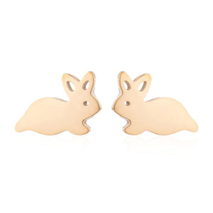 Baby Bunny Stud Earrings