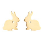 Load image into Gallery viewer, Mini Heart Bunny Rabbit Earrings

