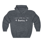 Load image into Gallery viewer, I Just Want All The Bunnies Hoodie
