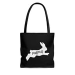 Load image into Gallery viewer, Bunny Mama Silhouette Tote Bag
