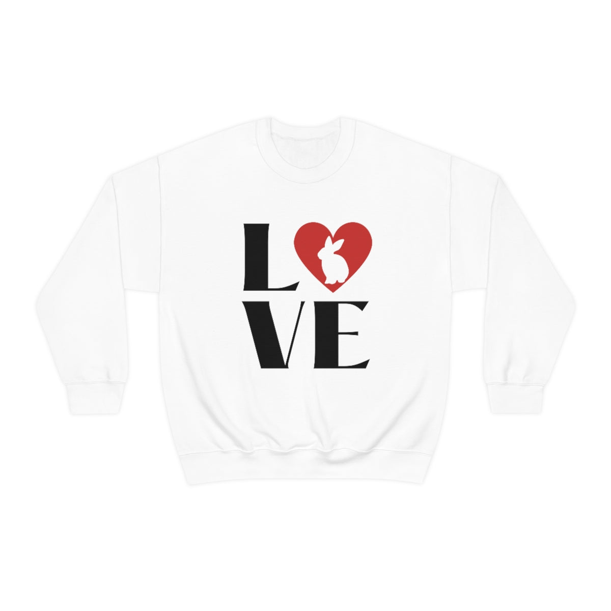 Rabbit LOVE Crewneck Sweatshirt