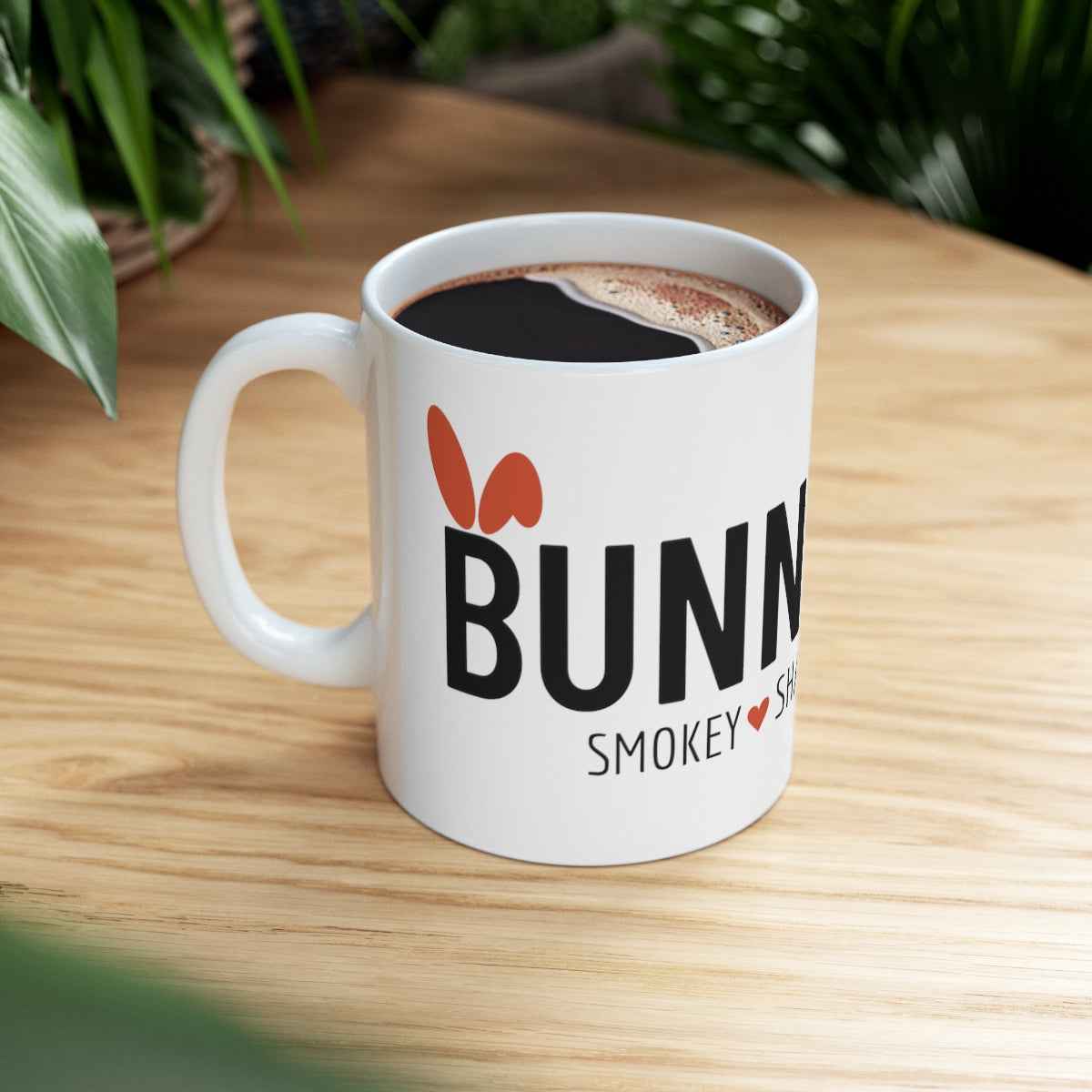 Custom Eared Bunny Dad Mug