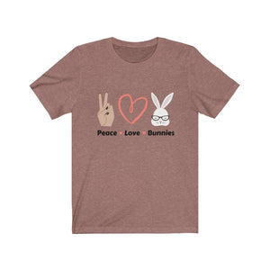 Peace Love Bunnies Tee