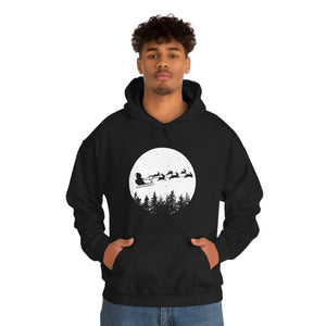 Xmas Moon Bunny Hoodie