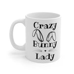 Load image into Gallery viewer, Crazy Bunny Lady Mug

