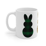 Load image into Gallery viewer, Xmas Pattern Bunnies Mug
