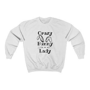 Crazy Bunny Lady Crewneck Sweatshirt