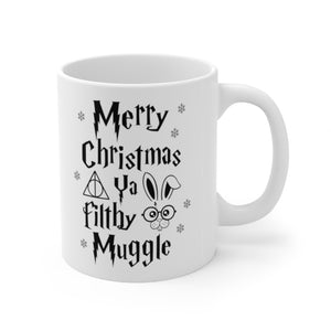 Filthy Muggle Xmas Bunny Mug