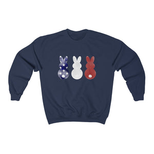 American Bunny Silhouettes Crewneck Sweatshirt