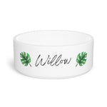 Load image into Gallery viewer, Monstera Plant Personalized Bunny Bowl
