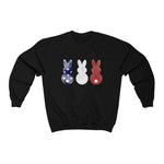 Load image into Gallery viewer, American Bunny Silhouettes Crewneck Sweatshirt

