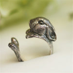 Load image into Gallery viewer, Vintage Bunny Knuckle Ring
