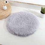 Load image into Gallery viewer, Round Plush Bunny Mat
